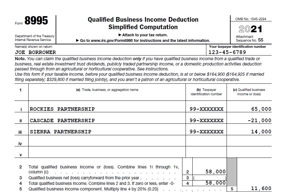 Form 8995